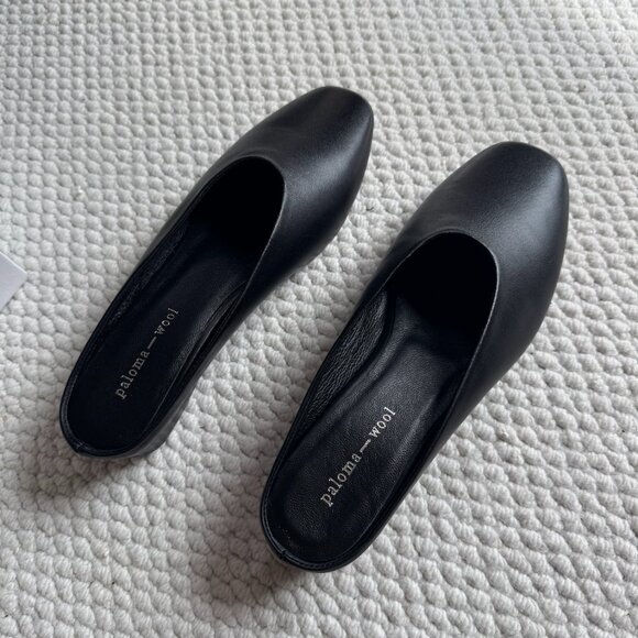 Paloma wool black real leather mule - Picture 2 of 4